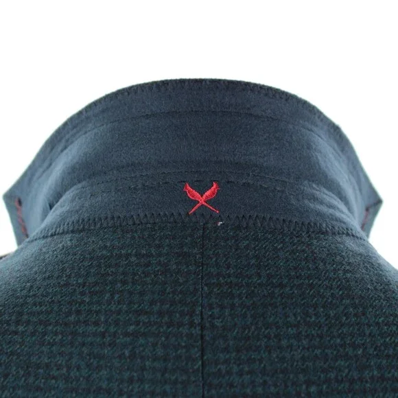 Cardinal of Canada NWT Wool Sport Coat Size 44R US In Blue & Green Melange